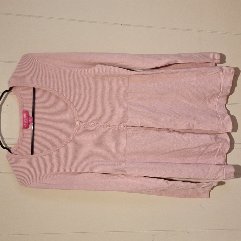 Liz Lange Women's Maternity Cardigan Sweater Size XL